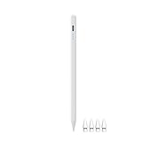 PHOSURA Stift für Apple iPad (2018-2025) – USB-C 2X Schnellladung, Neigungssensitivität & Palm Rejection, Pencil für iPad 11/10/9/8/7/6, Pro M4 13'/12,9″/11″, Air M3/M2/5/4/3, Mini 7/6/5