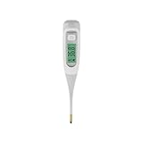 Microlife - Digitales Thermometer MT 850 – klinisch validiert, 3 Modi für Körper/Bad/Umgebung, flexible Spitze, ultraschnelle Messung 8 Sekunden, Fieberalarm, beleuchtetes Display, lebenslange