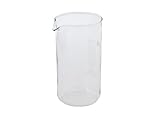 Bodum Ersatzbecher für Kaffeepresse aus Glas, durchsichtig (Fassungsvermögen für drei Tassen, 0,35 l, 12 oz), Farblos