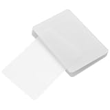 Gadpiparty 100 Blatt Schutz folie für Fotos Laminieren Laminiertaschen poly Beutel Vinyl Laminierfolien PVC Laminierungszubehör Praktische wasserfeste Laminierfolie