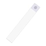 Xuancai LED-Bewegungsmelder, Unterschrankleuchte, wiederaufladbar, batteriebetrieben, geeignet für Küche und Kleiderschrank, dimmbarer Schrank