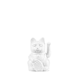 DONKEY Lucky Cat Mini | White - Japanische Glücksbringer Winkekatze in Weiß, 9,8 cm hoch