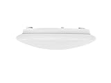 IKEA BARLAST LED Wandleuchte Deckenleuchte - Durchmesser 25 cm - Kunststoff weiß