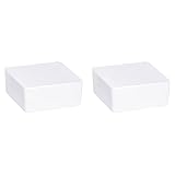 WENKO Nachfüller Raumentfeuchter Cube, Nachfüllpack für Luftentfeuchter, reduziert Schimmel & Gerüche, 1 kg Granulatblock, 12 x 5 x 12 cm, Weiß & Nachfüller Raumentfeuchter Cube, 10 x 5 x 10 cm, Weiß
