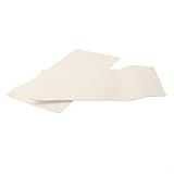 Ersatz-Keramikfaser-Dichtung für Ofenrohrklappen, Kaminglas und Ofentürdichtungen, hitzebeständig bis 1260 °C, 155 mm x 297 mm x 3 mm (2 Stück)