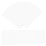 Tofficu 100 Stück Banknotenschutztasche Banknoten Schutztaschen Geldscheinsammlung Aufbewahrungskoffer für Geldhüllen Lagerung Briefmarkensammler Geldhüllen für Bargeld Plastik Transparent