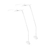 HANABASS 2 Sätze Ständer für Babybett Stabiler Moskitonetz Halter Einfach Montierbares Gestell für Betthimmel Vielseitig Kompatibel mit Krippenzubehör Langlebig und Praktisch für Sicheres