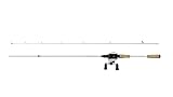 Abu Garcia Max Pro Angelrute & Rolle Combo | Süßwasser-Baitcaster-Spinnrolle | 8+1 Lagersystem | Raubfisch-Köder-Angel-Set | 2000 | 1,98 m | 10–40 g