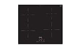 Siemens EU611BEB6E iQ100, Induktionskochfeld, 60 cm, Schwarz, Rahmenlos aufliegend, TouchControl, powerBoost, powerInduktion - schneller, sauberer und sicherer kochen