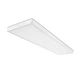 Aufbau Deckenleuchte 120x30cm 36W 3000K warmweiß 4300lm 130 Lumen/Watt flimmerfrei blendfrei UGR