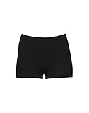 Dilling High-Waist Shorts aus 100% natürlicher Merinowolle Schwarz 38