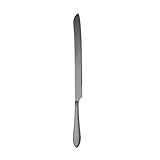 YWJewly Küchenmesser Set Edelstahl-Brot mit langem, Hochzeit, Abendessen, Küche, Backwerkzeug, Kuchen Maler Werkzeug Profi (Black, One Size)