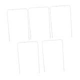 STOBAZA 5 Stück Teiliges Croquet Wickets aus Metall Langlebige Krocket Tore für Outdoor Spiele im Garten Robustes Krocketspiel Zubehör für Drinnen und Draußen Fördert Fitness und Teamwork