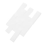 SOLUSTRE 10 Stück Verschlussclip kleine Cliptasche Clips für Müslibeutel Tütenklammern für Chips Essensclips Lebensmittelklammern für Taschen Taschenclips süß Wäscheklammern Plastik Weiß