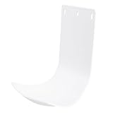 IWOWHERO Kunststoff Tropfschale Wandmontage Sprühauffangschale für Seifen und Desinfektionsspender Weiß Kompakt und Praktisch