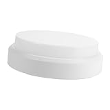 PartyKindom Runde LED Feuchtraum Deckenleuchte Warmweiß Feuchtigkeitsbeständig Staubdicht Kunststoff für Bad Küche Flur Balkon Vielseitige Langlebige Deckenlampe