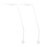 MUSISALY 2 Sätze Robuste Babybett Moskitonetz Halter Metall Betthimmel Stange Abnehmbar Einfache Montage Vielseitig Kompatibel für Sichere Schlafumgebung