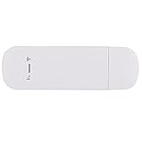 KIMISS 4G LTE USB -Netzwerkadapter - WLAN Hotspot Router Modem Stick für Bis zu 10 Benutzer, 150 Mbit/S Geschwindigkeit, Stecker und Spielen Sie USB WLAN Router mit SD