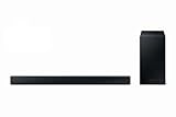 Samsung HW-C440G 2.1-Kanal C-Soundbar mit Subwoofer, 3 intergrierte Lautsprecher, Nachtmodus (SSE), Game Mode, 300 W, DTS Virtual:X, Inkl. One Remote Control [2023]