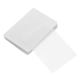 SEWACC 100 Blatt Transparente Laminierfolie PVC Glänzend Foto Schutzfolie Laminierblätter Für Fotos Dokumente Klar Langlebig