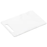 Kesper | Schneidebrett, Material: Kunststoff (PE), Maße: 34 x 24 x 0,4 cm, Farbe: Weiß | 30480