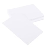 Gatuida 100 Stück Aquarellpapier Dickes Glattes Malpapier Speziell für Anfänger und Profis für Zeichnungen Skizzen Schul Hobbyprojekte Wasserfest Kreatives Bastelpapier