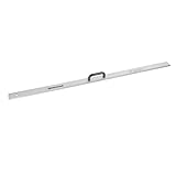 Silverline 731210 Aluminium-Lineal mit Griff 1200 mm