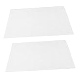 Beatifufu 2 Stück Große Weiße Malleinwand Rolle Blanko für Öl Acryl und Aquarell Diy Graffiti für Innen und Außenkunstprojekte