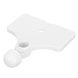 IWOWHERO Multifunktionales Infusionsständer Tablett aus ABS Kunststoff Verstellbare Ablage mit Stauraum Geeignet für Infusionsflaschenhalter und Medizinische Anwendungen im Pflegebereich