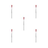 Glaspipette, Gummi, Labor, Schule, Experiment, Pipette, Dosierer, 0,5 ml/1 ml/2 ml/3 ml, Rot, 5 Set, 1 Stück