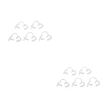 Uonlytech 2 Sätze Schlauchschelle Schlauchclip Klemme Sprinklerschlauch Pumpe Wasserrohr Tester Flacher Tropfschlauch Gartenschlauch Rohrverschluss Clip Leitungsklemme Teichpumpe 50 Stück * 2