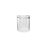 Nuts Vorratsglas Vorratsgläser, Vorratsdose, recyceltes Borosilikatglas, Aufbewahrungsglas, recyceltes Borosilikatglas (transparent, 500ml)