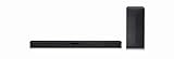LG DSL4 Soundbar (300 Watt) mit kabellosem Subwoofer (2.1 Kanäle, USB, Bluetooth) & Amazon Basics Toslink Optisches Digital-Audiokabel, 1 m