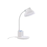 Lindby LED Tischlampe 'Zephyra' (Touchdimmer) dimmbar (Modern) in Weiß u.a. für Arbeitszimmer & Büro (1 flammig,) - Tischleuchte, Schreibtischlampe, Nachttischlampe, Touch