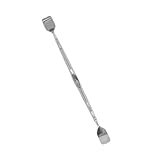 SOESFOUFU Edelstahl Doppelkopf Blackhead Extractor Komedonenquetscher für Gesicht und Körper Wiederverwendbares Hautpflegewerkzeug zur Mitesser Whitehead entfernung Einfach zu Bedienen und