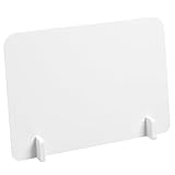 LOLIPPYY Spritzschutz Trennwand Tischplatte Spritzwassergeschützt Isolation Board für Essbereich Büro Arbeitsplatz Infektionsschutz Einfache Robustes Material