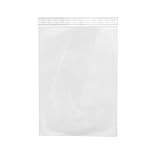HeiGroup - HeiZip 100 x Druckverschlussbeutel 100 x 150 mm - ca. 300ml, 90 my (extra stark), lebensmittelecht, transparent