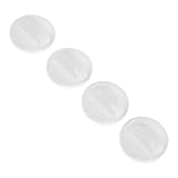 VALICLUD 4Er Set Multifunktionale Heizlüfter Schalterknöpfe, Sockelheizungs Steuerschalter, Lüfter Steuerknöpfe, Kfz Heizungs Steuerschalter, Wandheizungszubehör, Weiß