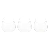 BESPORTBLE 3 Stück Teiliges Schräg Geschnittener Glasflaschen Dekorative Ökologische Flaschen für Mikro landschaften Tischvase für Sukkulenten Langlebiges Glasornament für Wohn