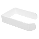TOYANDONA Selbstklebender Bohrfreier Papierhandtuchhalter Wandmontage Stabiler Küchen Badrollenhalter Modernes Design Starke Tragkraft Einfache Installation Geeignet für Wc und Badezimmer
