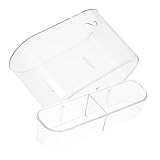 Alipis Regenschirm-Aufbewahrungsregal Outdoor-Regenschirm mit Sockel Regenschirm-Organizer Geländer Inhaber verstellbarer Schirmhalter Schirmständer fürs Büro das Haustier Transparent