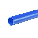 PVC-Rohr, PVC-Rohr, 13,5 mm Innendurchmesser, 16 mm Außendurchmesser, 0,5 m, blau, hohe Härte for Möbel, Wasserabflussrohr, elektrische Kabelhülse, 3er-Pack