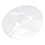 Gesichtsmaske Konservierungsfolie, 100 Stück DIY Kunststoff Gesichtsmaske Konservierungsfolie Einwegmaske Papier für Feuchtigkeit Natürliches Spa Hautpflegepapier