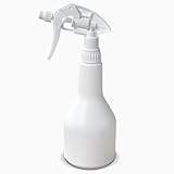 Uttex 1x Leersprüher 500ml chemikalienbeständig mit Canyon CHS 3A Sprühkopf HDPE Flasche in Keulenform Profi Sprühflasche für Reinigung Labor Werkstatt Haushalt nachfüllbar ergonomisch