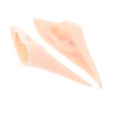 DIYEAH 1Paar Mini Puppenohren Kunststoff Modifizierte für Puppen Einzigartiges Bastelmaterial für Puppenherstellung Sicher und Leicht für Projekte