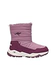 KangaROOS K-FR Floki RTX Schneestiefel, BlackBerry/Grape, 30 EU