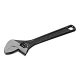 NUOBESTY Verstellbarer Rollgabelschlüssel Verchromt Für Klempnerarbeiten Rohrleitungsreparatur Und Vielseitige Anwendungen Ergonomischer Griff Für Optimalen Halt