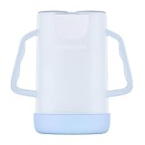 Momcozy Squeeze Pouch Holder für Lebensmittel Beutel und Getränk Boxen, Baby Pouch Holder Ermöglicht es dem Baby, sich selbst zu ernähren und zu vermeiden Schlamassel, blau