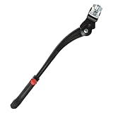 TOBBOMEY Aluminiumlegierung Fahrrad Seitenständer Verstellbar Quick Release Mountainbike Kickstand Stabile Parkhilfe Für Fahrräder Zufällige Farbe