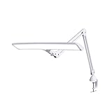 Daylight Company Lumi Task Lamp, Craft Light, Super Bright Desk Lamp, Touch Dimmable, 2 Brightness Levels, Ideal Table Light, Drawing Lamps - Metal - 15 W